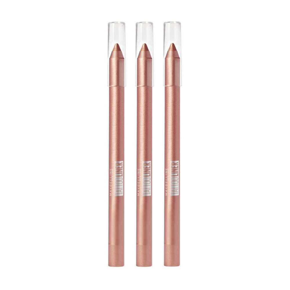 3 x Maybelline Tattoo Liner Gel Eyeliner Pencil - 950 Rich Clay