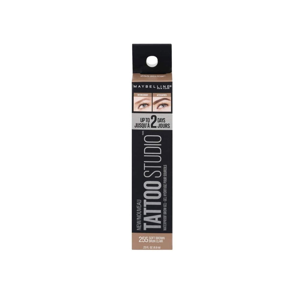 Maybelline Tattoo Studio Waterproof Brow Gel 255 Soft Brown