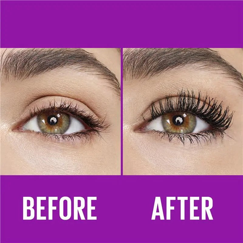3x Maybelline The Falsies Lash Lift Mascara Washable 9.6ml Blackest Black