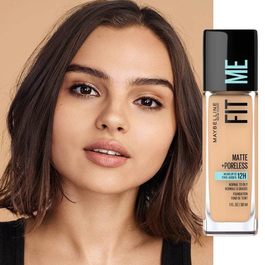 4x Maybelline Fit Me Matte Poreless Foundation 30ml 220 Natural Beige