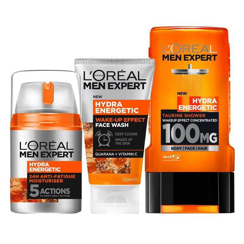 3 in 1 - LOreal Paris Men Expert Skincare Essentials Set - Shop Online Makeup Warehouse