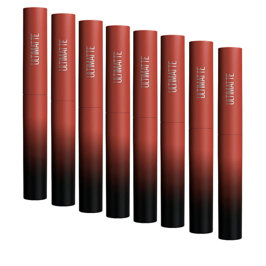 8x Maybelline Color Sensational Ultimatte Matte Slim Lipstick 899 More Rust