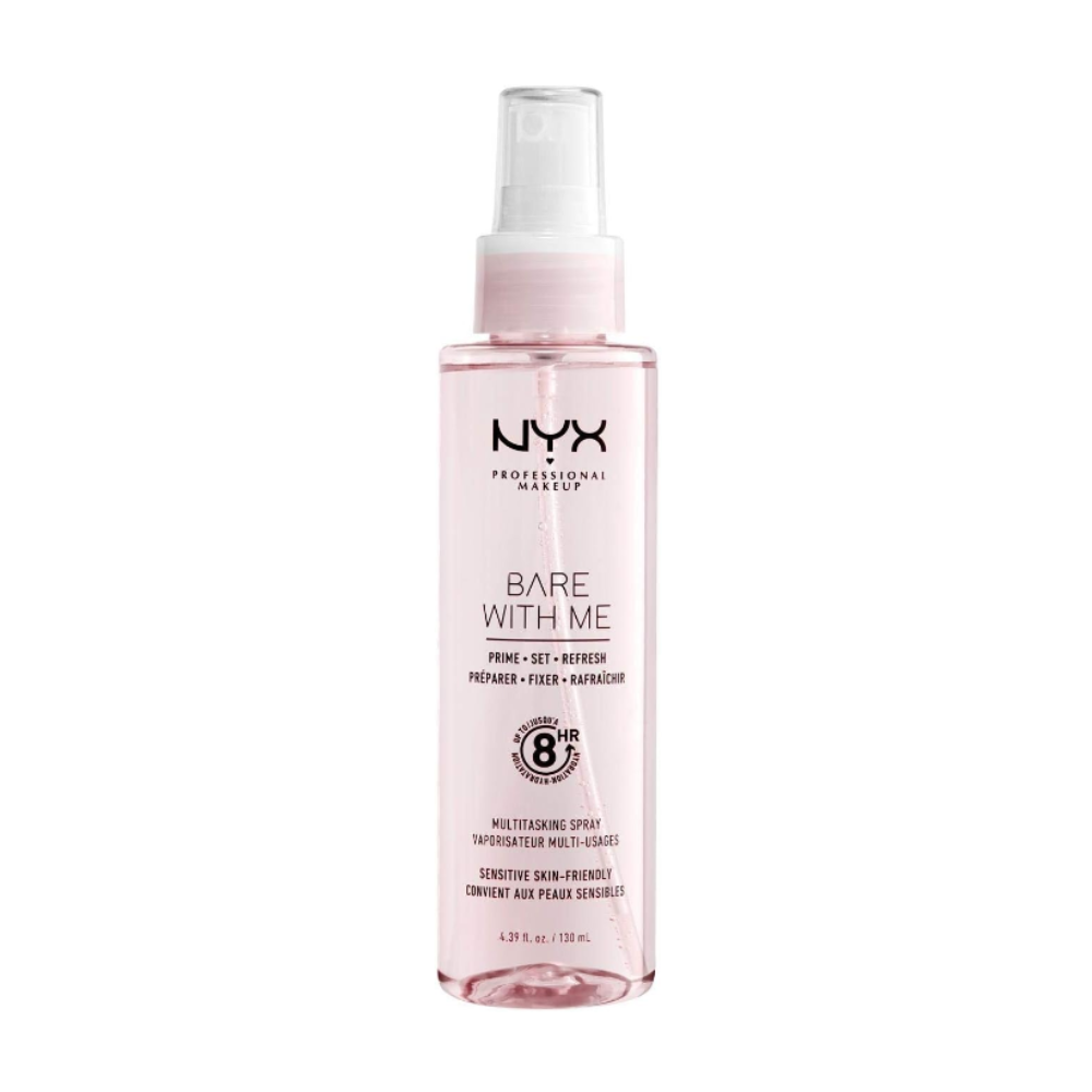 9x NYX Bare With Me Prime Set Refresh Multitasking Spray 130ml