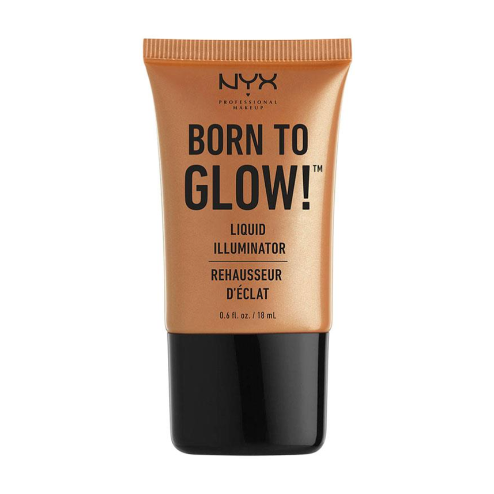 6x NYX Born To Glow Liquid Illuminator 18ml Pure Gold