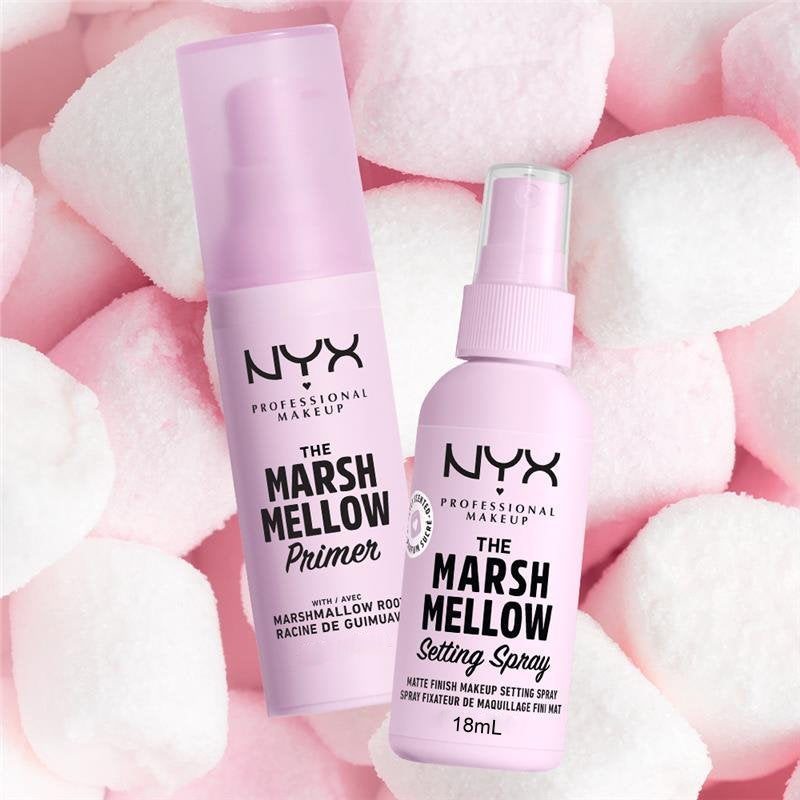 6x NYX The Marshmellow Setting Spray Matte Finish 18ml