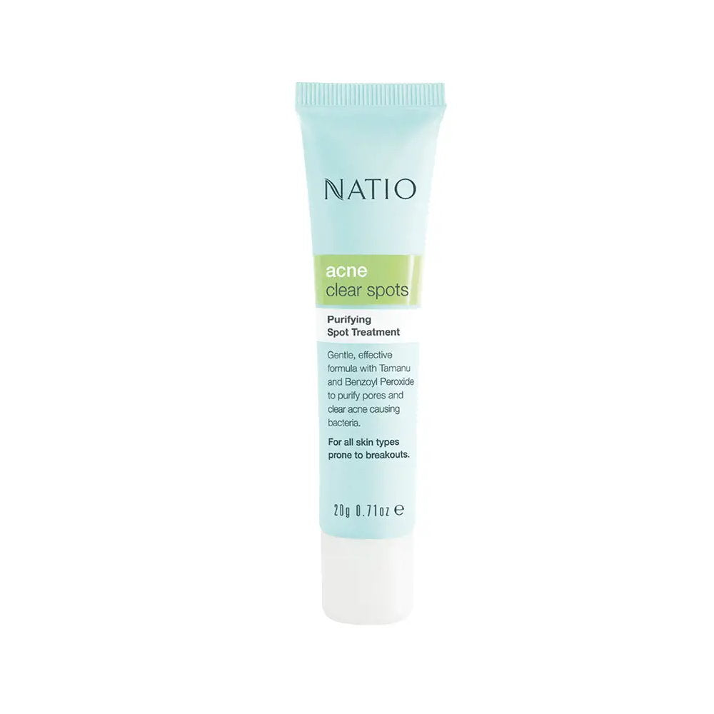 3 x Natio Acne Clear Spots Purifying Spot Treatment 20g