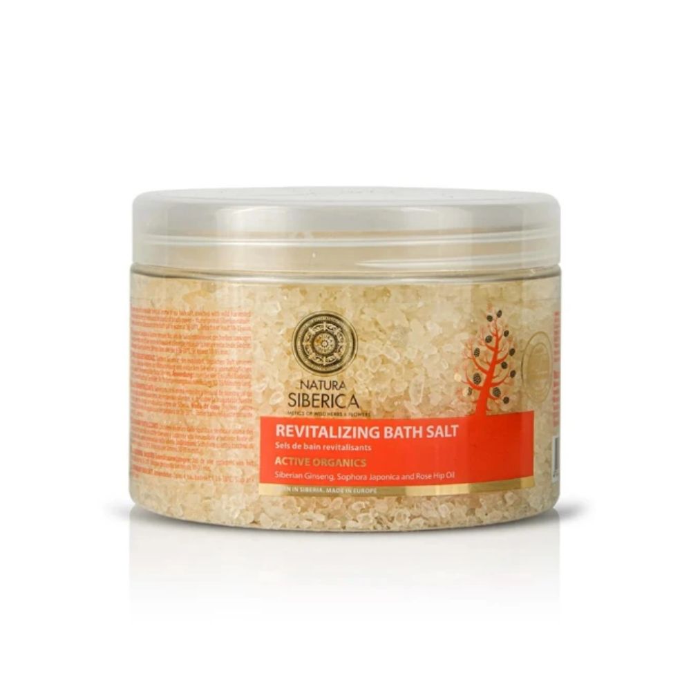 Siberica Natura Revitalizing Bath Salt Active Organics 600g
