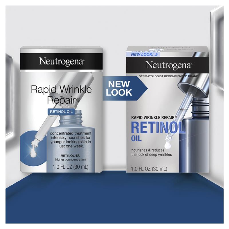 6x Neutrogena Rapid Wrinkle Repair Retinol Oil 30ml