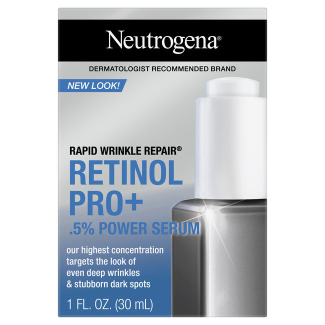 3x Neutrogena Rapid Wrinkle Repair Retinol Pro+ Power Serum 30ml