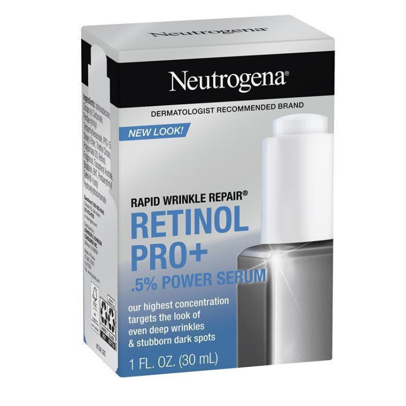 3x Neutrogena Rapid Wrinkle Repair Retinol Pro+ Power Serum 30ml