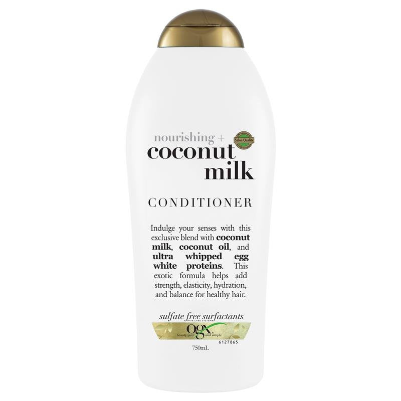 OGX Nourishing Hydrating Coconut Milk Conditioner For Dry Hair 750mL