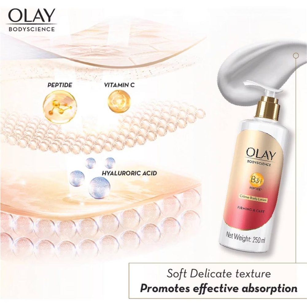 Olay Bodyscience Creme Body Lotion Firming and Care 250ml