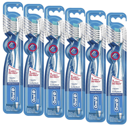 Buy 6x Oral B 7 Benefits Pro Health Toothbrush - Makeup Warehouse Australia