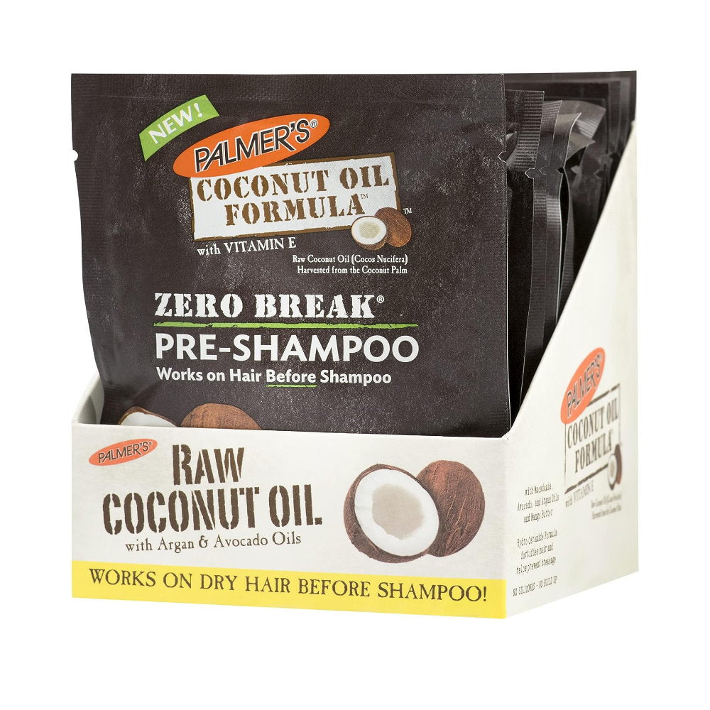 12pk Palmers Coconut Oil Formula Zero Break Pre Shampoo - Makeup Australia Shop Now