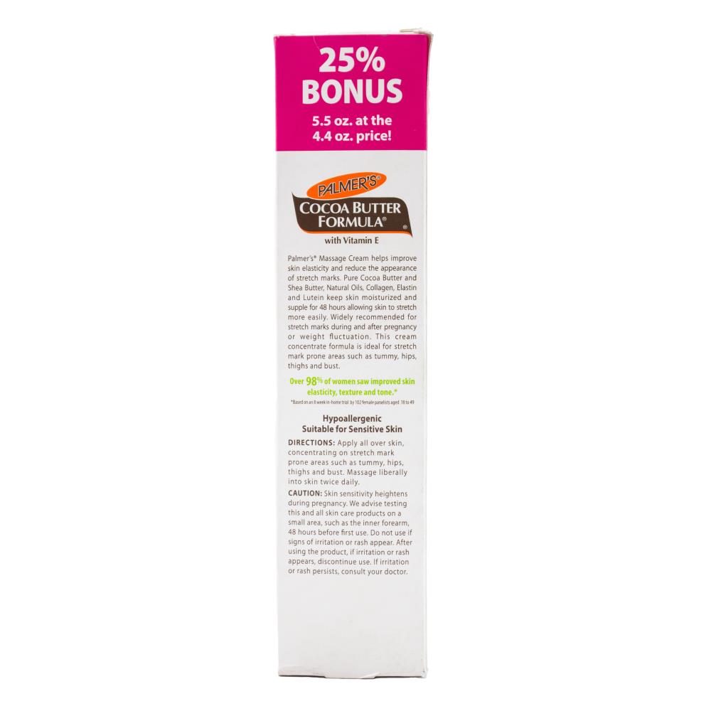 3x Palmers Massage Cream For Stretch Marks Cocoa Butter Formula With Vitamin E 156g