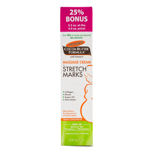 Palmers Massage Cream For Stretch Marks Cocoa Butter Formula With Vitamin E 156g