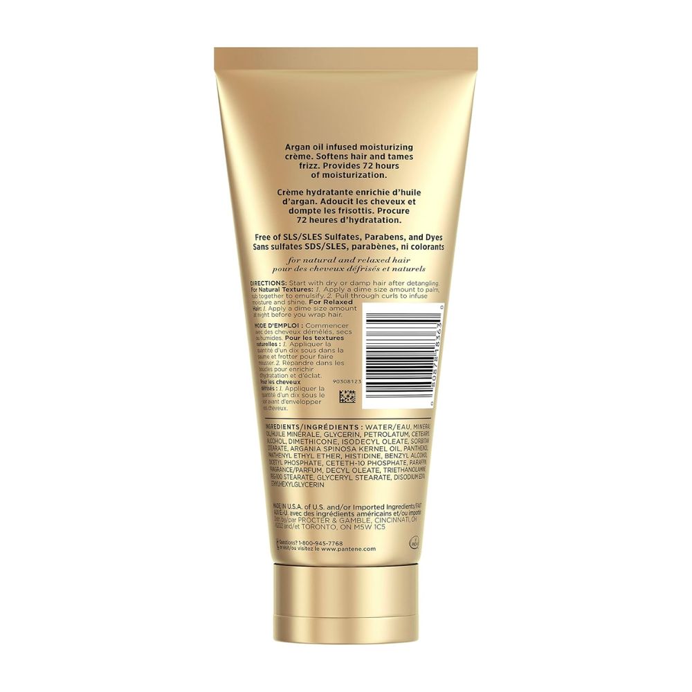 6x Pantene Gold Series Intense Hydrating Butter Creme Hair Care 193g