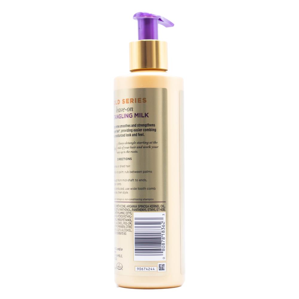 3x Pantene Gold Series Leave On Hair Detangling Milk with Argan Oil 225ml
