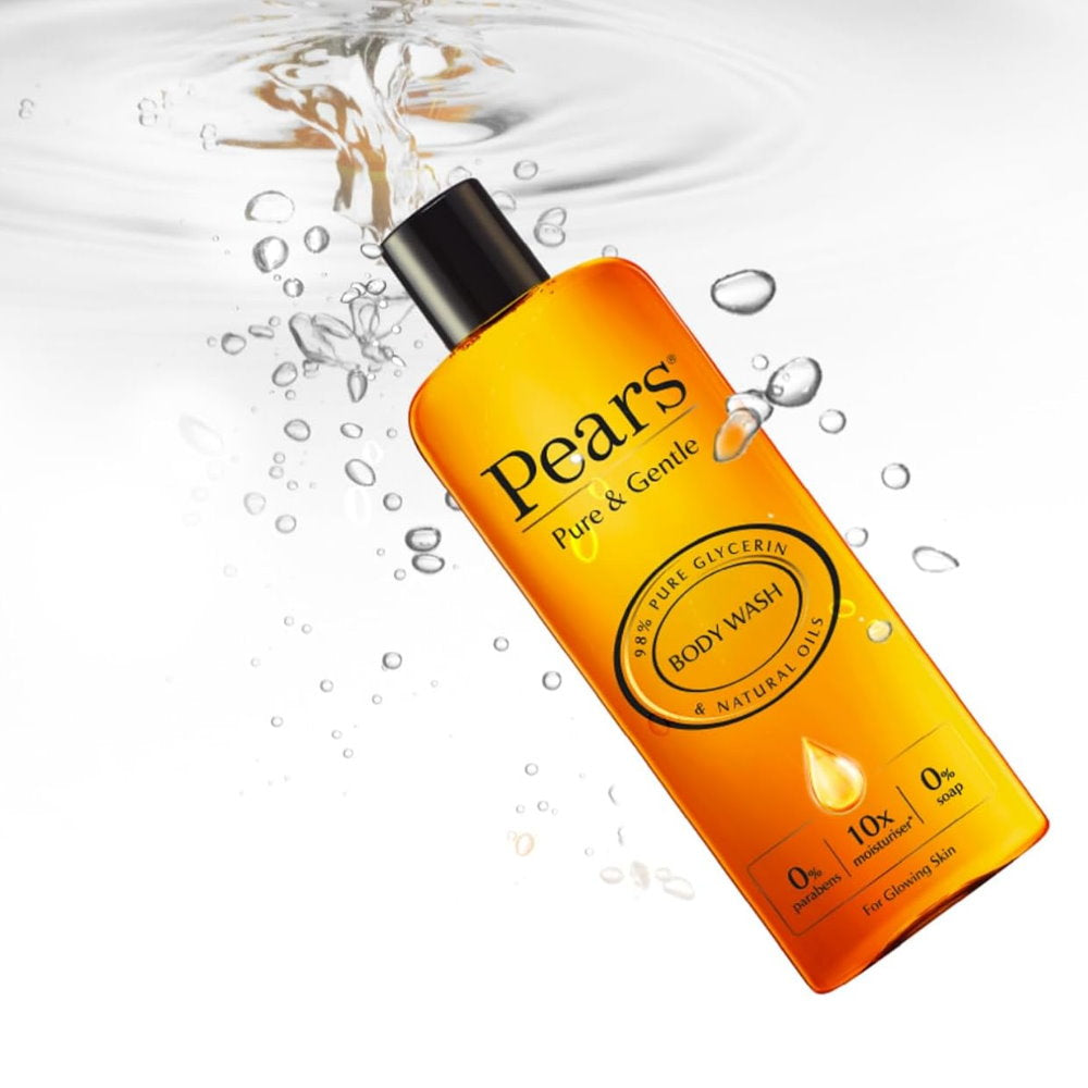 Pears Body Wash with Natural Oils for Glowing Skin 250ml