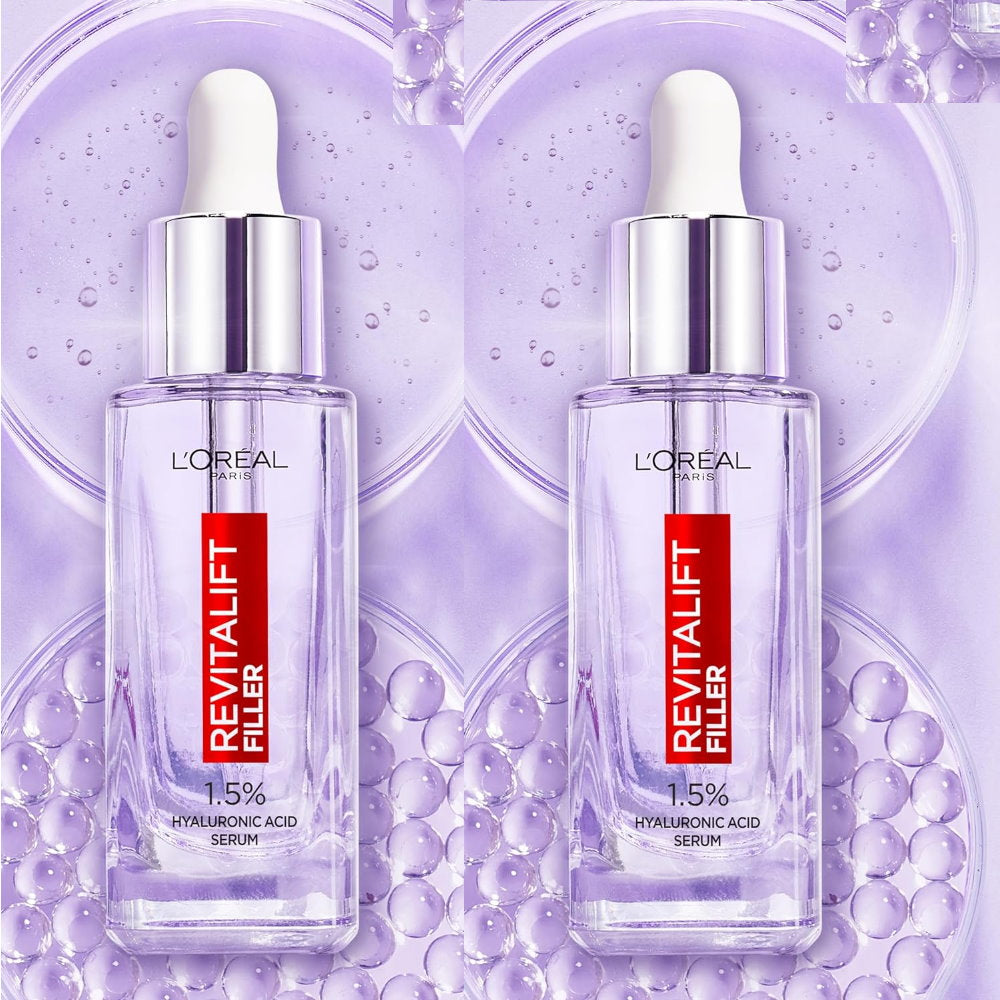 Buy Now - 3pk LOreal Revitalift Filler Hyaluronic Acid Anti Wrinkle Serum 30mL - Makeup Warehouse Australia