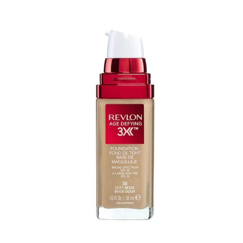 Revlon Age Defying 3X Foundation 30 Soft Beige