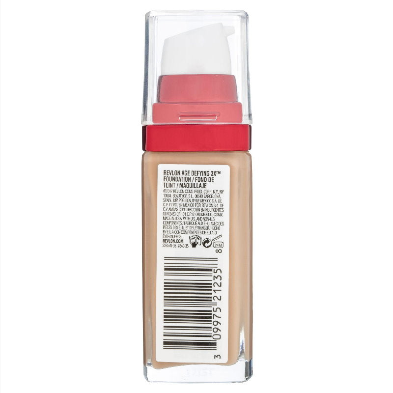 10x Revlon Age Defying 3X Foundation 35 Natural Beige