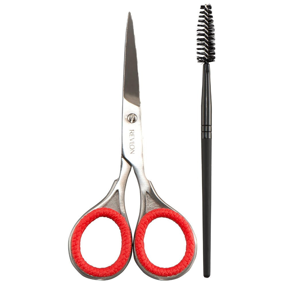 2x Revlon Brow Trimming Brow Shaping Scissors and Brush Set