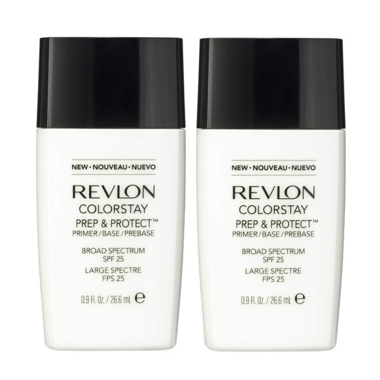 2x Revlon ColorStay Prep & Protect Primer SPF 25 26.6ml