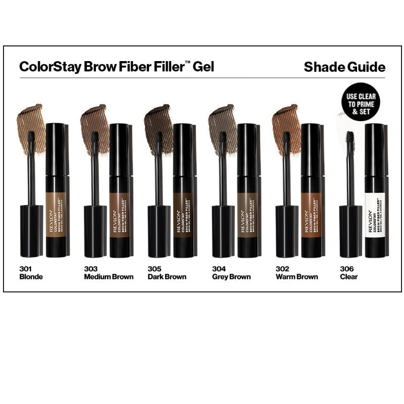 Revlon Colorstay Brow Fibre Filler 305 Dark Brown