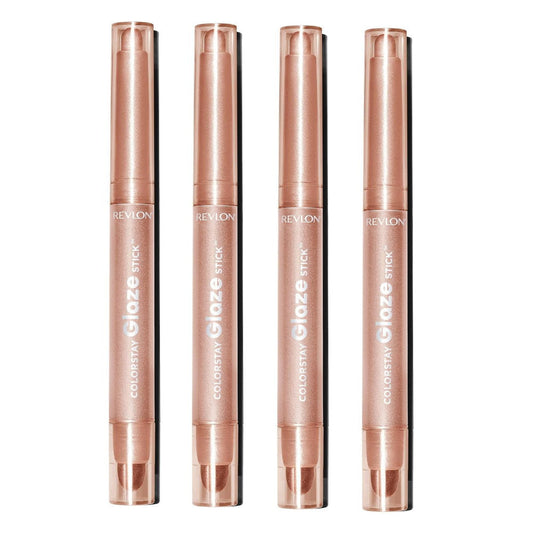 4x Revlon Colorstay Glaze Stick Silky Shimmer Eyeshadow 1.04g 871 Luster