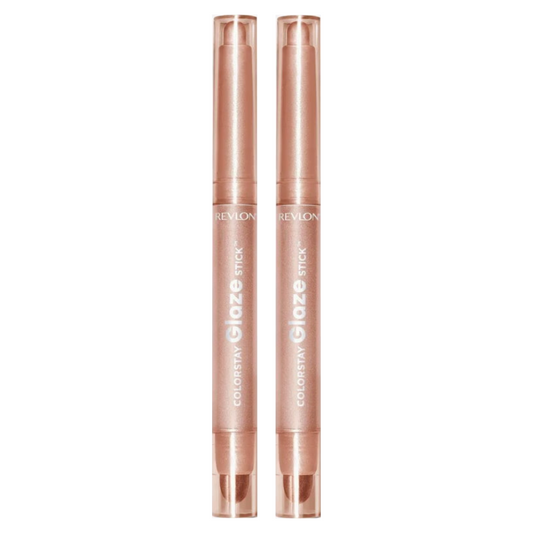 2x Revlon Colorstay Glaze Stick Silky Shimmer Eyeshadow 1.04g 871 Luster