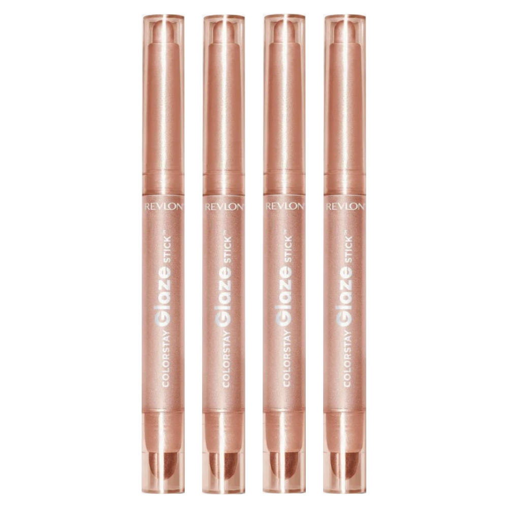 4x Revlon Colorstay Glaze Stick Silky Shimmer Eyeshadow 1.04g 871 Luster