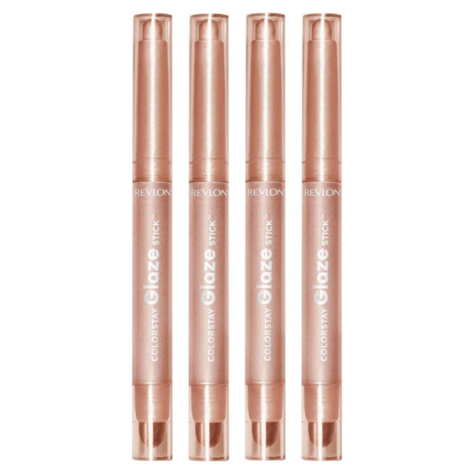 4x Revlon Colorstay Glaze Stick Silky Shimmer Eyeshadow 1.04g 871 Luster