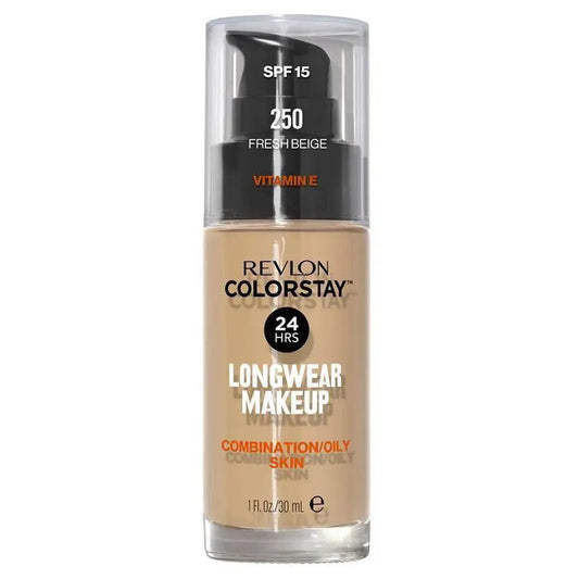 Revlon Colorstay Makeup Foundation Combination Oily Skin 250 Medium Beige