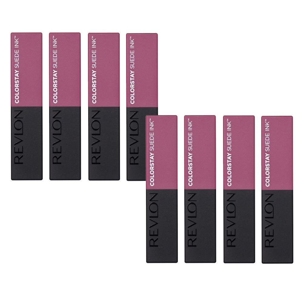 8x Revlon Colorstay Suede Ink Matte Lipstick 2.55g 009 In Charge