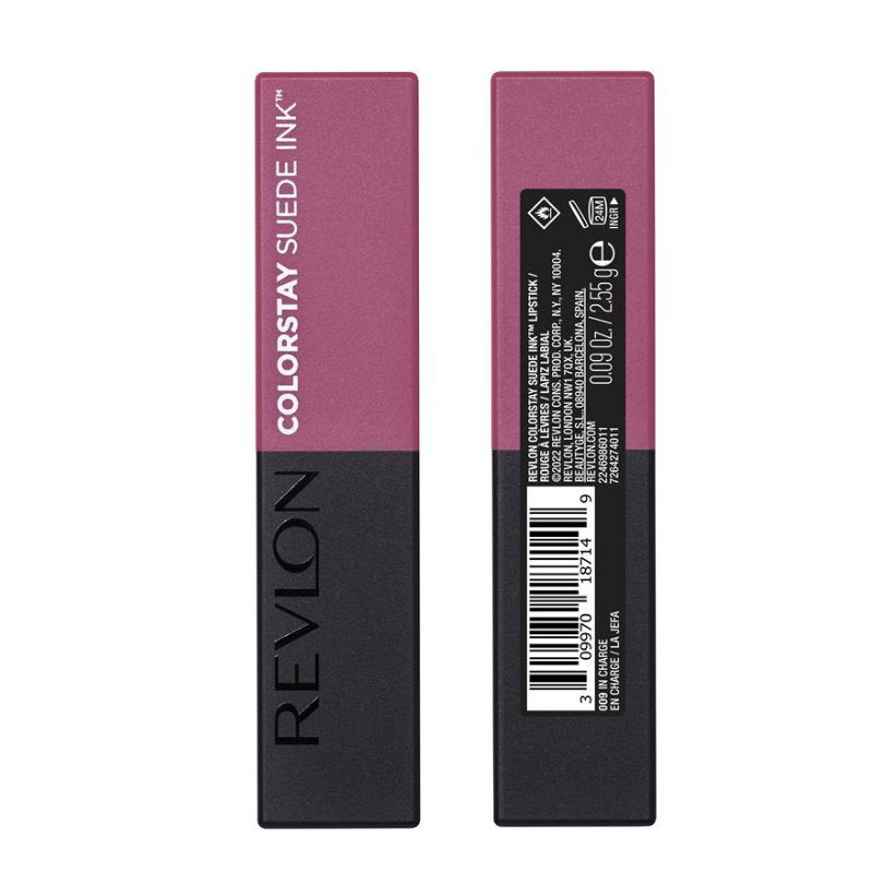 4x Revlon Colorstay Suede Ink Matte Lipstick 2.55g 009 In Charge