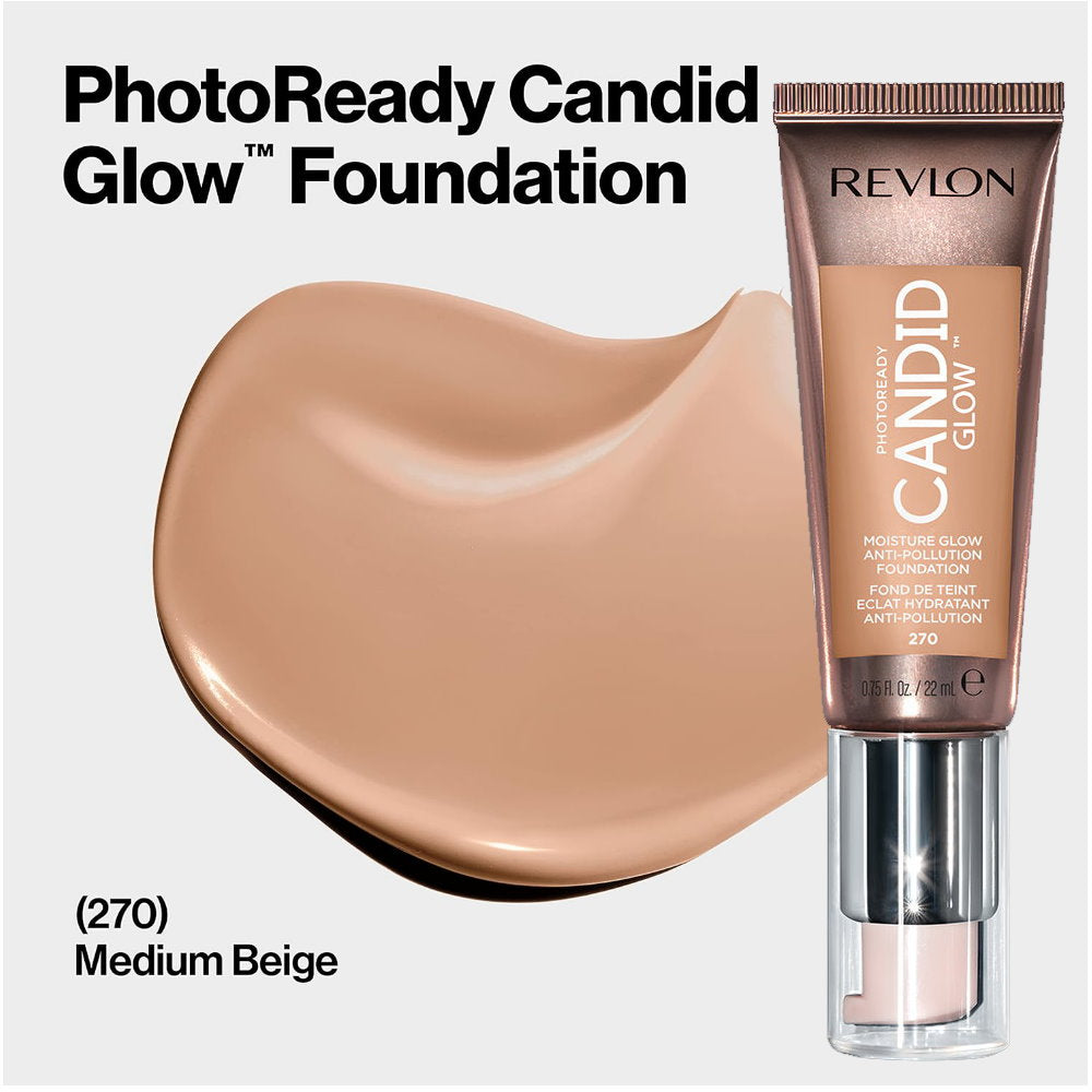 Revlon Photoready Candid Glow Foundation 22ml 270 Medium Beige