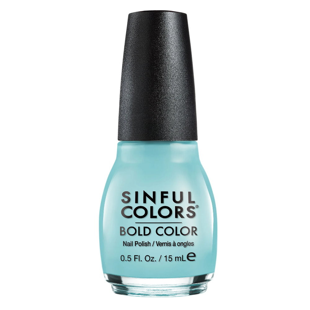 3x Sinful Colors Nail Polish Bold Color 15ml 1599 Wonder Mint