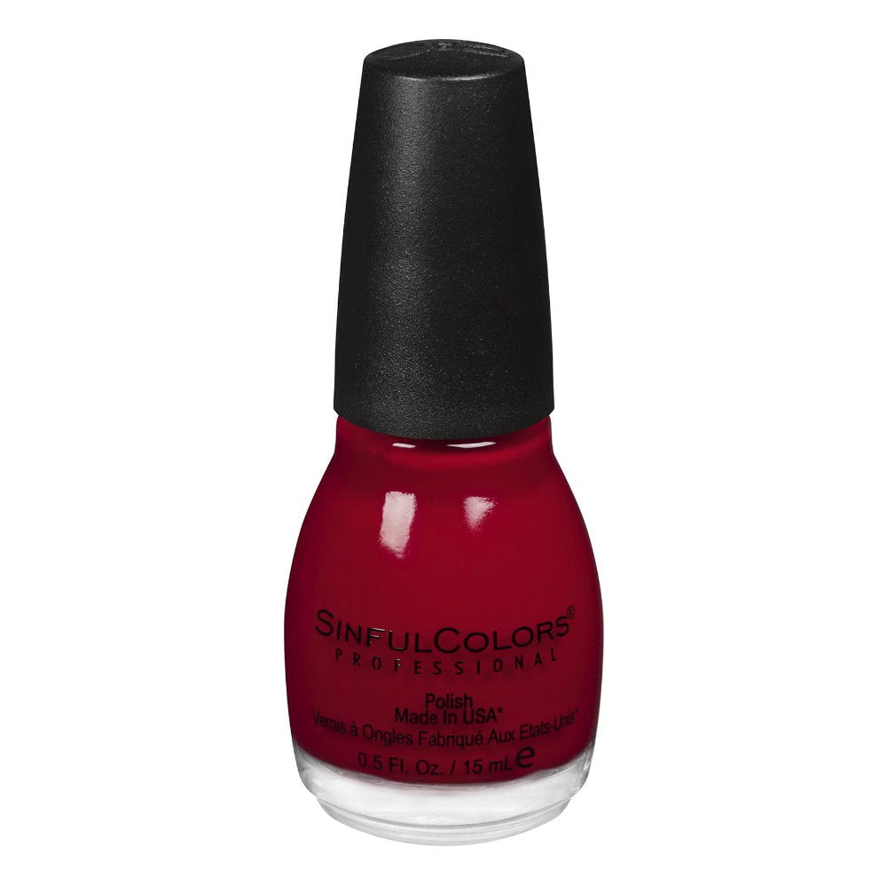 3x Sinful Colors Nail Polish Bold Color 15ml 369 Ruby Ruby