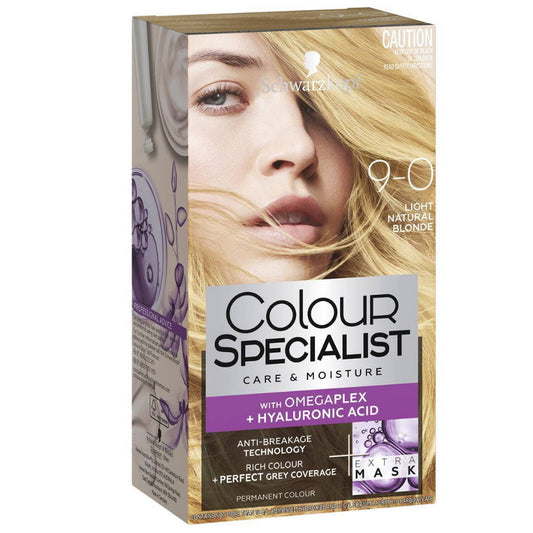 Schwarzkopf Colour Specialist Permanent Hair Colour 9-0 Light Natural Blonde