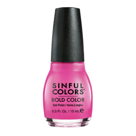 3x Sinful Colors Nail Polish Bold Color 15ml 851 Boom Boom