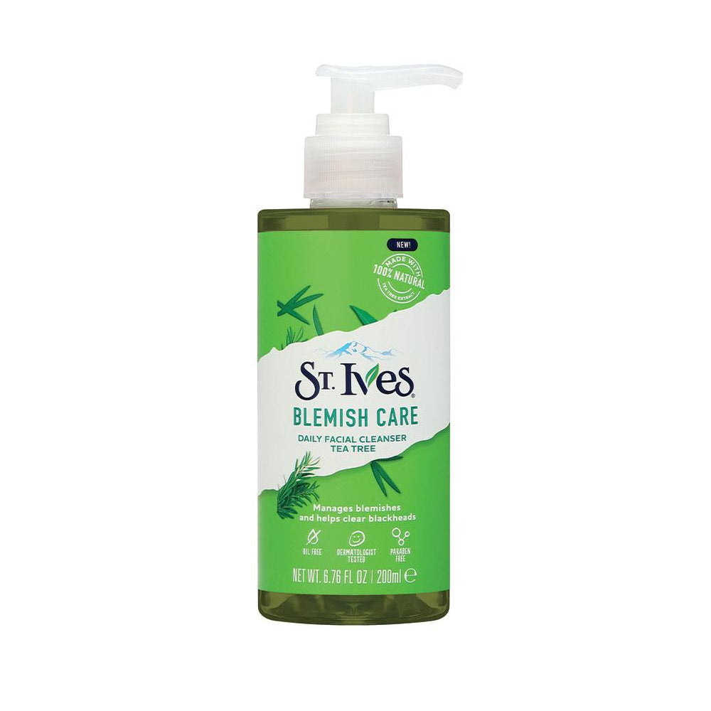 St Ives Blemish Care Daily Facial Cleanser Tea Tree 200ml