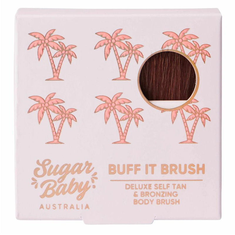 6x SugarBaby Buff It Brush Deluxe Self Tan & Bronzing Body Brush