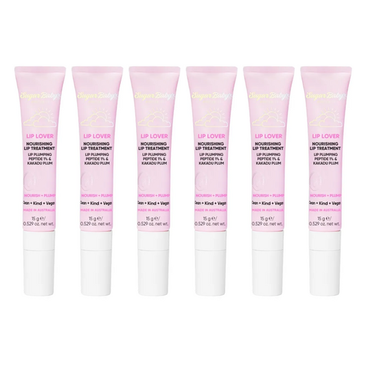 6x SugarBaby Lip Lover Nourishing Lip Treatment 15g