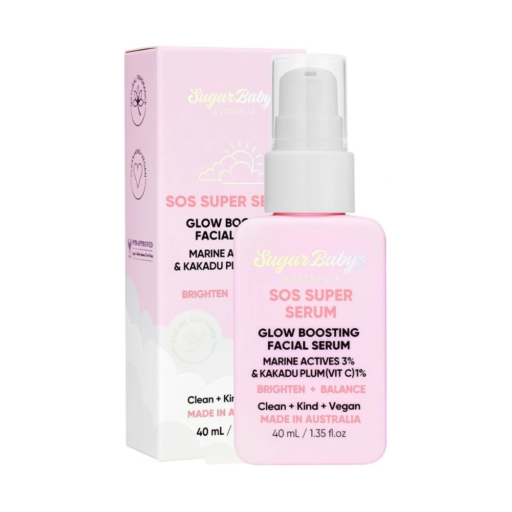 SugarBaby SOS Super Serum Glow Boosting Facial Serum 40ml