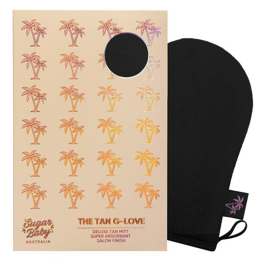 SugarBaby The Tan G-Love Deluxe Self Tanning Mitt Salon Finish - Makeup Warehouse Australia