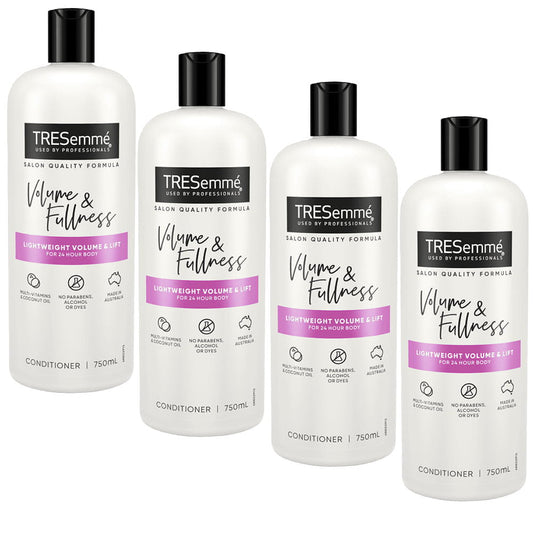 4x Tresemme Volume and Fullness Conditioner 750ml