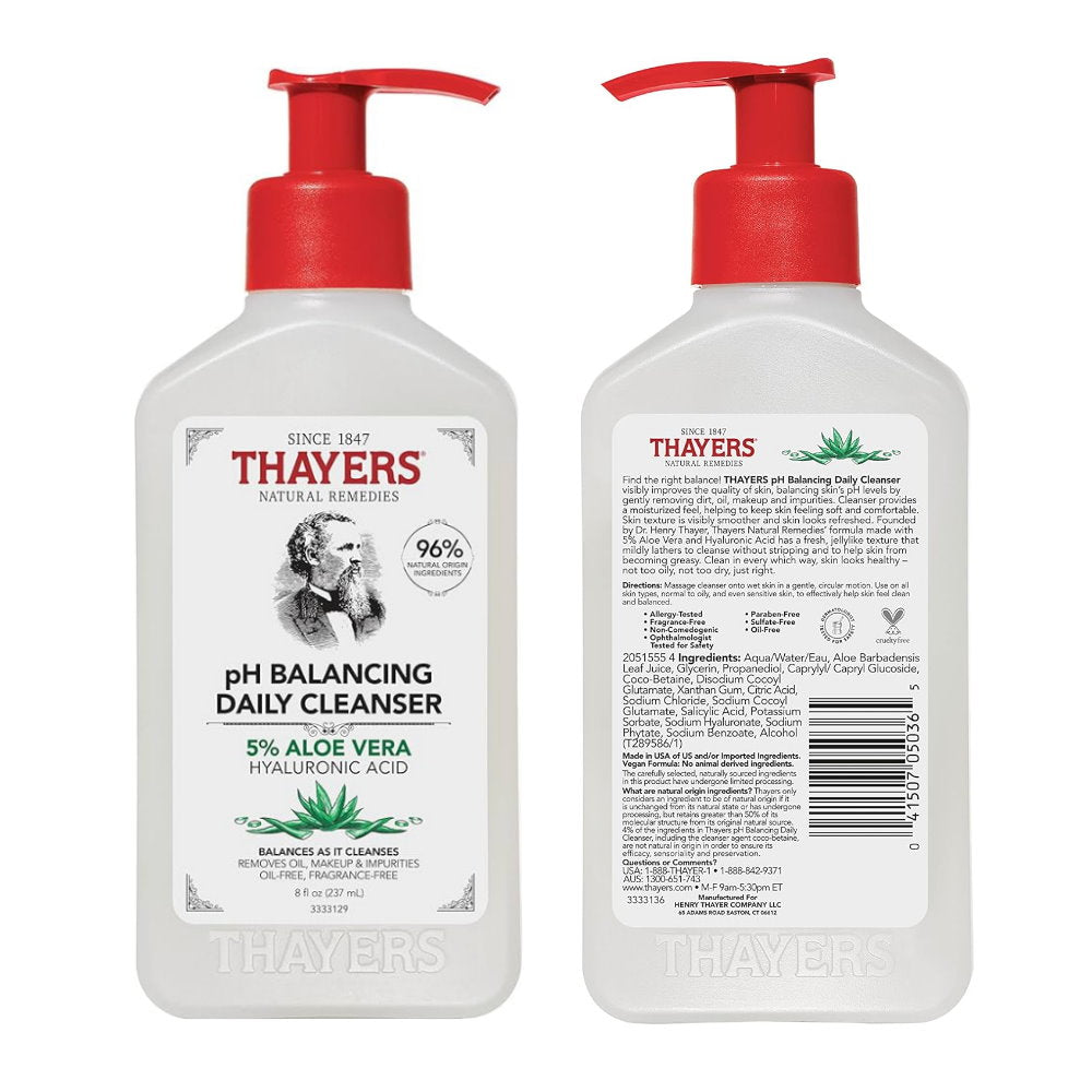 Thayers Natural Remedies pH Balancing Daily Cleanser 237ml