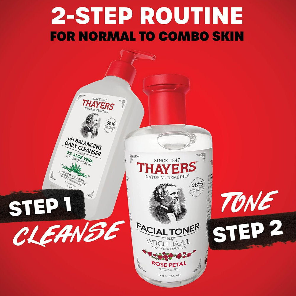 3x Thayers Natural Remedies pH Balancing Daily Cleanser 237ml