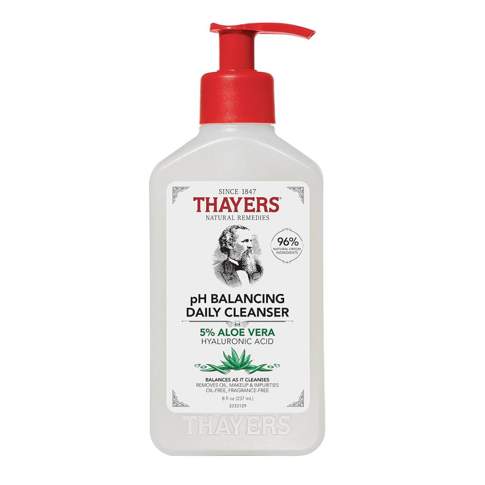 3pk Thayers Natural Remedies pH Balancing Daily Cleanser plus Rose Petal Toner